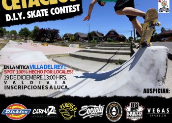 Cetaseos DIY Skate Contest | Valdivia | Sabado 19 Diciembre