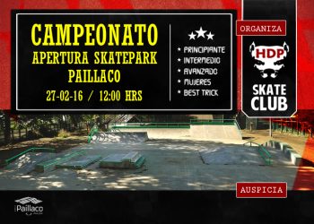 Campeonato Inaugural | Skatepark Paillaco | 27 de Febrero
