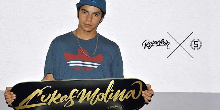 Lukas Molina es PRO en Sketchy Skateboards!