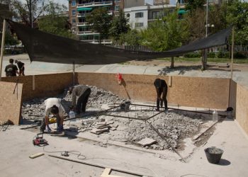 Parque Bustamante en Renovación